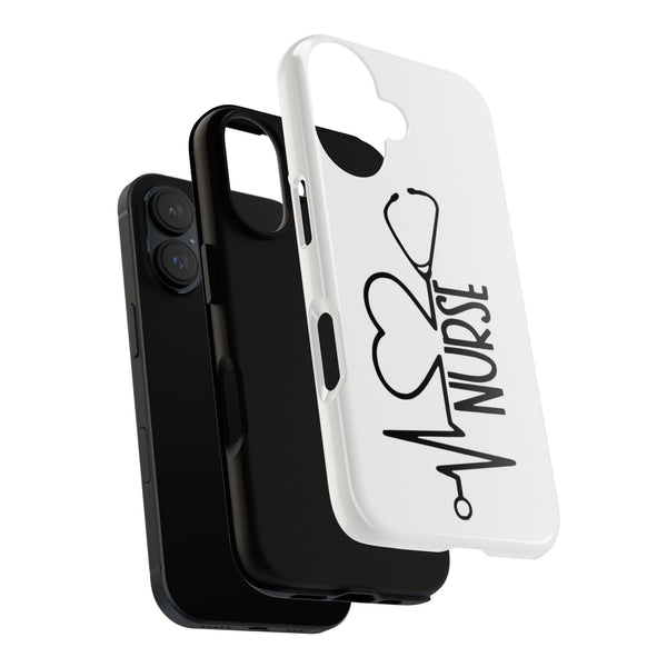 Nurse Heartbeat Phone Case Tough Case Samsung S25 iPhone 13, 17, Google 9 + More