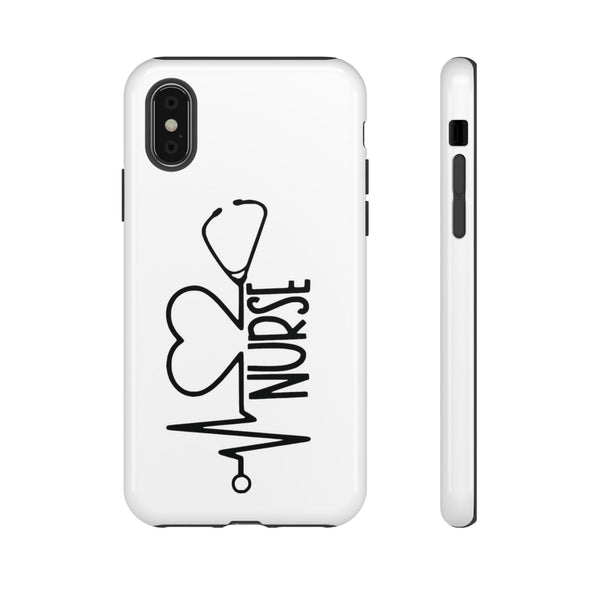 Nurse Heartbeat Phone Case Tough Case Samsung S25 iPhone 13, 17, Google 9 + More