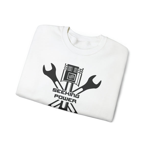 Gifts for Gearheads Seeking Power Unisex Heavy Blend™ Crewneck Sweatshirt, Gifts for Guys