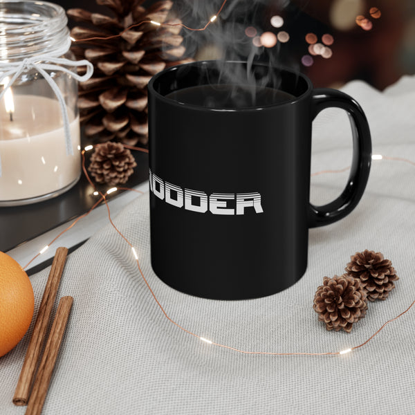 Gift for Gearheads Hot Rodder 11oz Black Mug for Guys