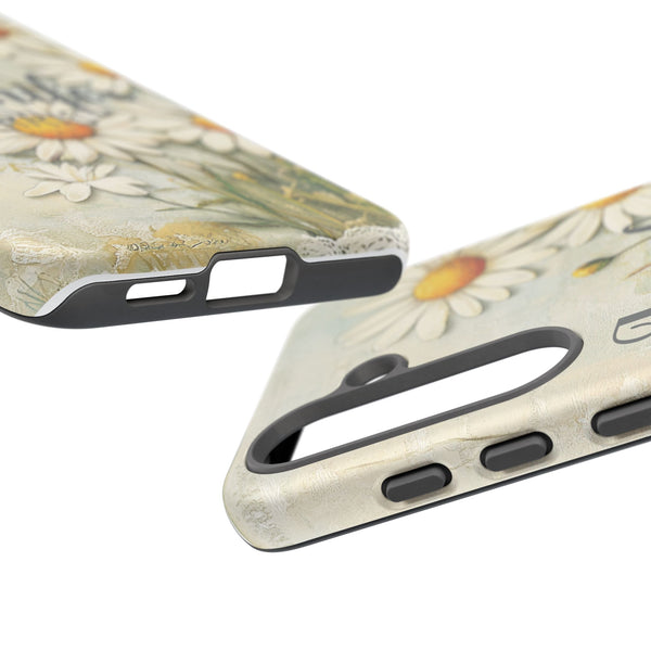 Personalized Floral Phone Case Custom Name Cover iPhone Samsung Pixel Gift