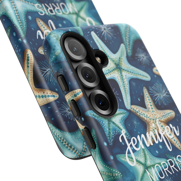 Personalized Starfish Phone Case Beach Ocean Cover iPhone Samsung Google