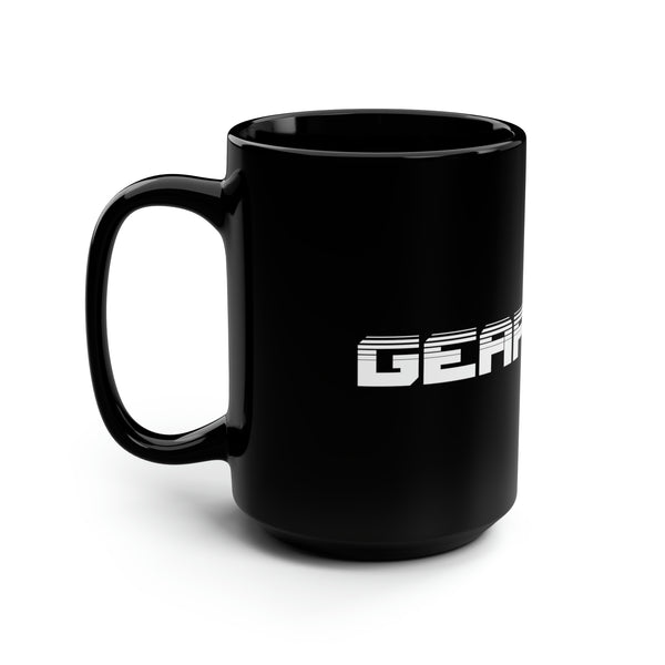 Gift for Gearheads 15 oz Black Mug for Guys