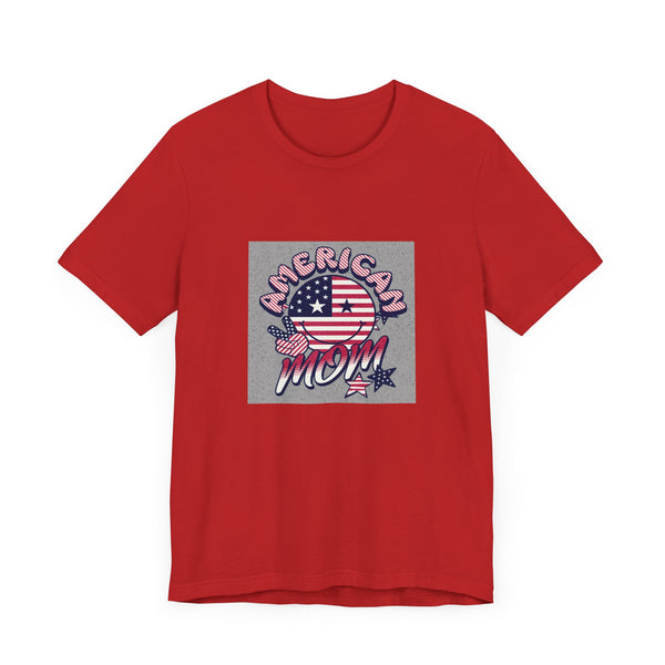 American Mom Unisex Jersey Short Sleeve Tee