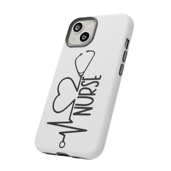 Nurse Heartbeat Phone Case Tough Case Samsung S25 iPhone 13, 17, Google 9 + More
