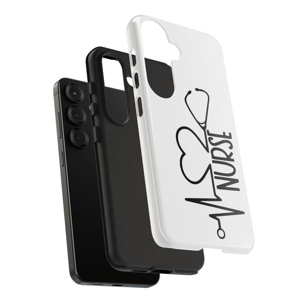 Nurse Heartbeat Phone Case Tough Case Samsung S25 iPhone 13, 17, Google 9 + More