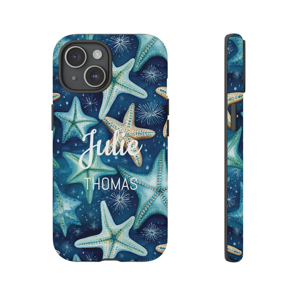 Personalized Starfish Phone Case Beach Ocean Cover iPhone Samsung Google