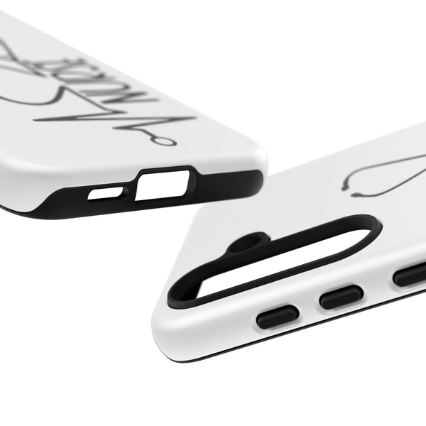 Nurse Heartbeat Phone Case Tough Case Samsung S25 iPhone 13, 17, Google 9 + More
