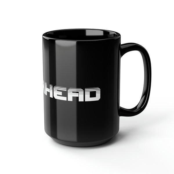 Gift for Gearheads 15 oz Black Mug for Guys