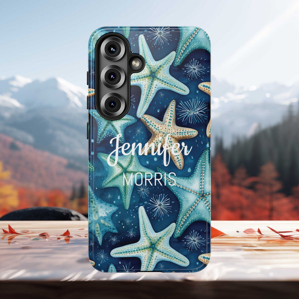 Personalized Starfish Phone Case Beach Ocean Cover iPhone Samsung Google