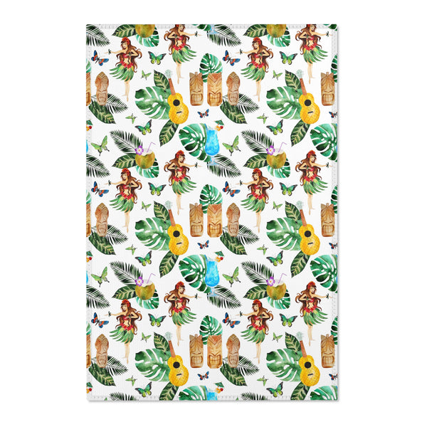 Tiki Treasure: Hula Beach Celebration Area Rugs - Bring the Party to Your Home!