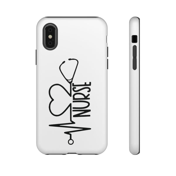 Nurse Heartbeat Phone Case Tough Case Samsung S25 iPhone 13, 17, Google 9 + More