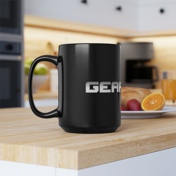 Gift for Gearheads 15 oz Black Mug for Guys