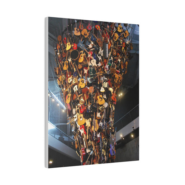 Tower of Guitars Seattle Washington Art Canvas Print 4 Sizes