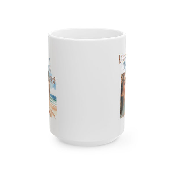 Resting Beach Face Coffee Mug