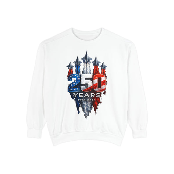 250 Years American Flag Eagle sweatshirt | 1776-2026 250th Birthday Double Sided