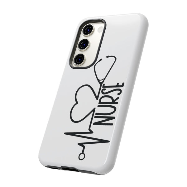Nurse Heartbeat Phone Case Tough Case Samsung S25 iPhone 13, 17, Google 9 + More