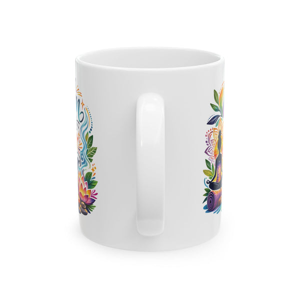 Calm Is My Super Power Coffee Mug – Yoga Meditation Gift, Mindfulness Tea Cup