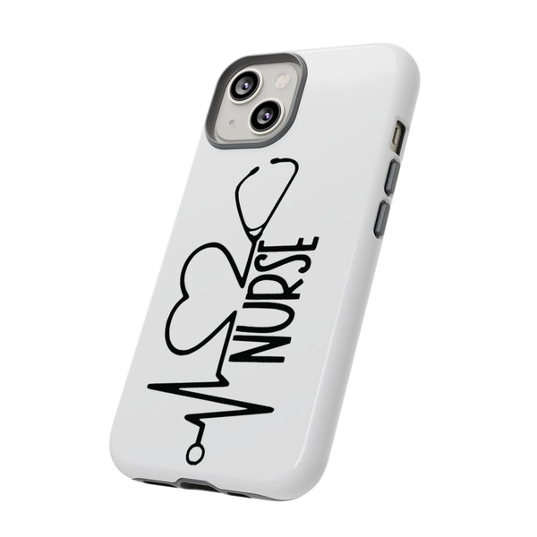 Nurse Heartbeat Phone Case Tough Case Samsung S25 iPhone 13, 17, Google 9 + More