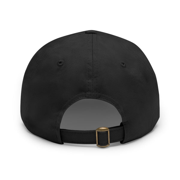 Gifts for Gearheads Hat with Leather Patch (Rectangle) Trucker Ball Cap for Men
