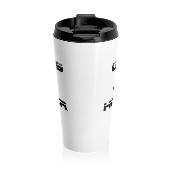 Gifts for Gearheads Pursuit of Horsepower Stainless Steel Travel Mug 15 oz with Lid