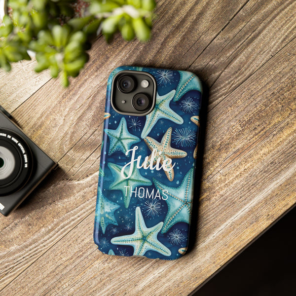Personalized Starfish Phone Case Beach Ocean Cover iPhone Samsung Google
