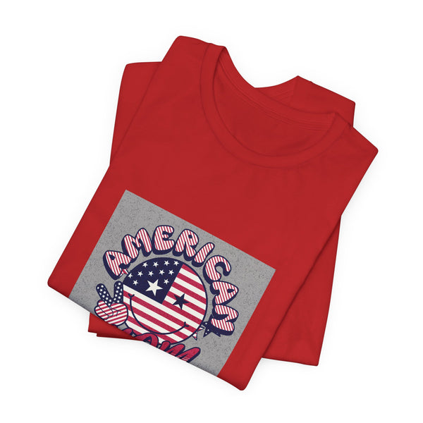 American Mom Unisex Jersey Short Sleeve Tee