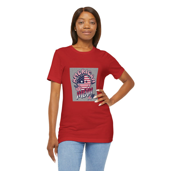 American Mom Unisex Jersey Short Sleeve Tee