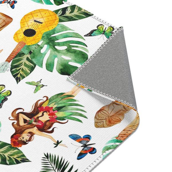 Tiki Treasure: Hula Beach Celebration Area Rugs - Bring the Party to Your Home!