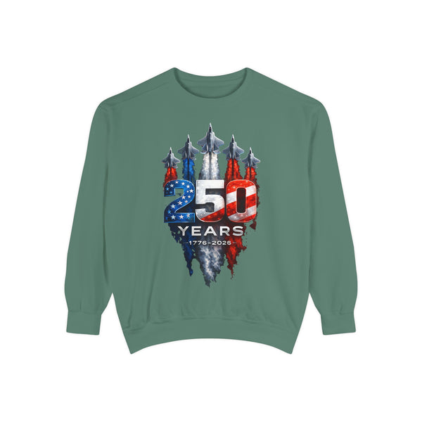 250 Years American Flag Eagle sweatshirt | 1776-2026 250th Birthday Double Sided