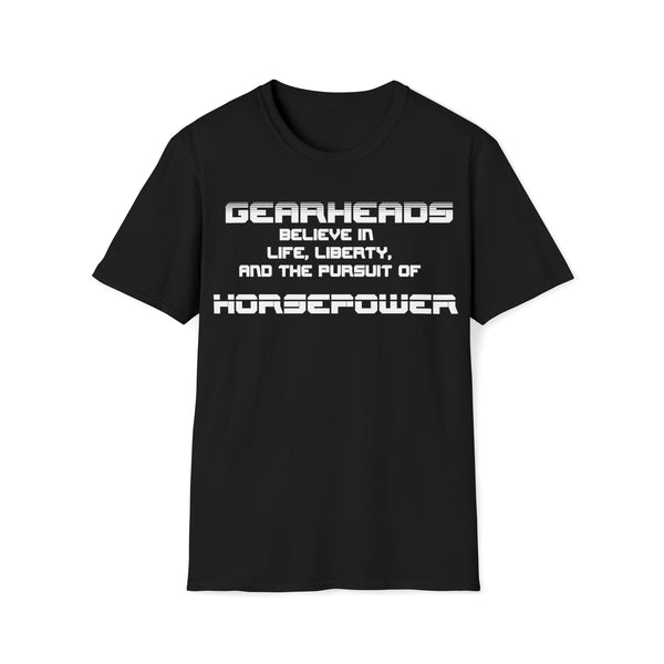 Gifts for Gearheads Pursuit of Horsepower Unisex Softstyle T-Shirt