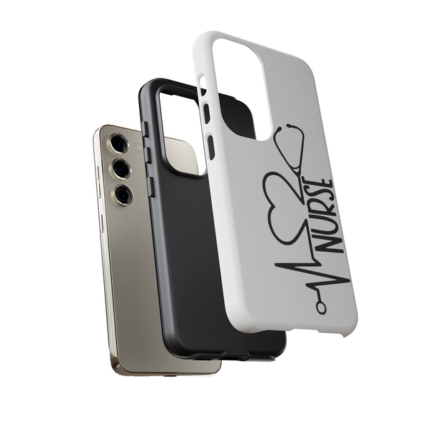 Nurse Heartbeat Phone Case Tough Case Samsung S25 iPhone 13, 17, Google 9 + More