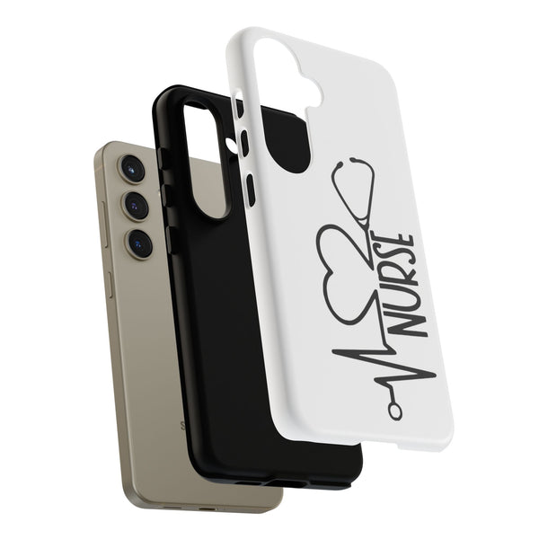 Nurse Heartbeat Phone Case Tough Case Samsung S25 iPhone 13, 17, Google 9 + More