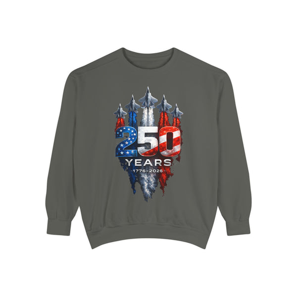 250 Years American Flag Eagle sweatshirt | 1776-2026 250th Birthday Double Sided