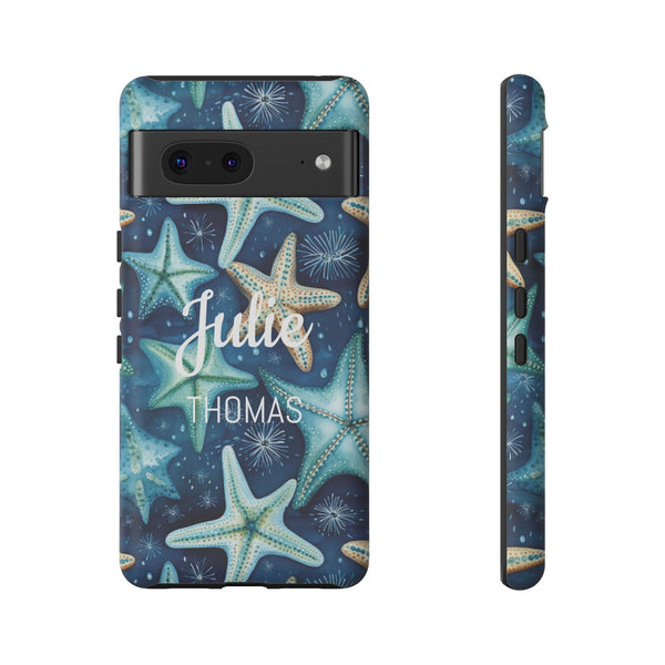 Personalized Starfish Phone Case Beach Ocean Cover iPhone Samsung Google