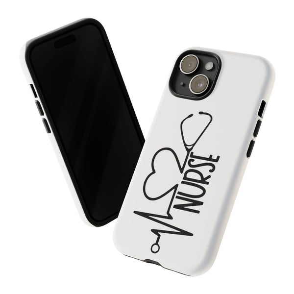 Nurse Heartbeat Phone Case Tough Case Samsung S25 iPhone 13, 17, Google 9 + More