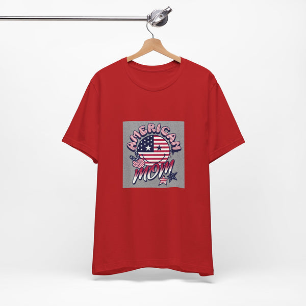 American Mom Unisex Jersey Short Sleeve Tee