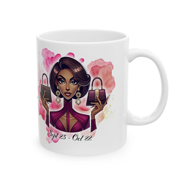 Libra Zodiac Mug – Funny Astrology Coffee Cup, Libra Gift, Horoscope Birthday