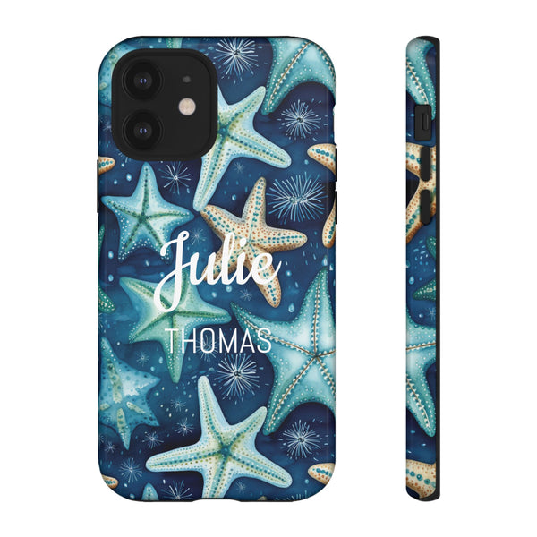 Personalized Starfish Phone Case Beach Ocean Cover iPhone Samsung Google
