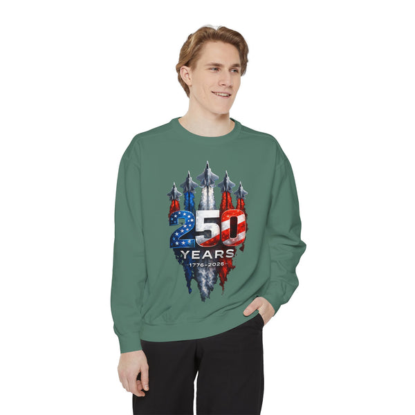 250 Years American Flag Eagle sweatshirt | 1776-2026 250th Birthday Double Sided