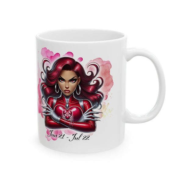 Cancer Zodiac Mug Astrology Coffee Cup June July Birthday Horoscope Gift