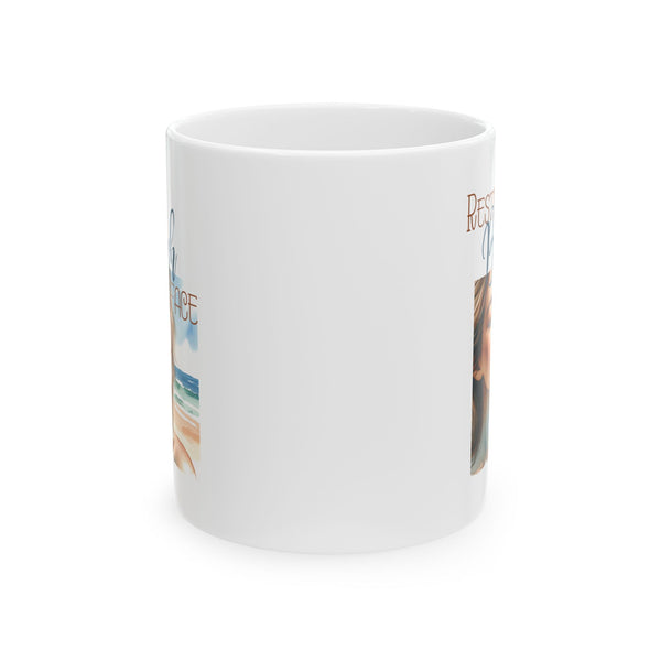 Resting Beach Face Coffee Mug