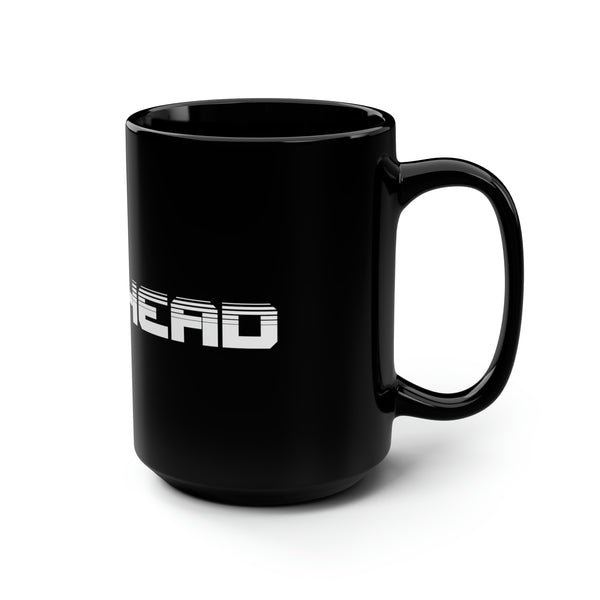 Gift for Gearheads 15 oz Black Mug for Guys