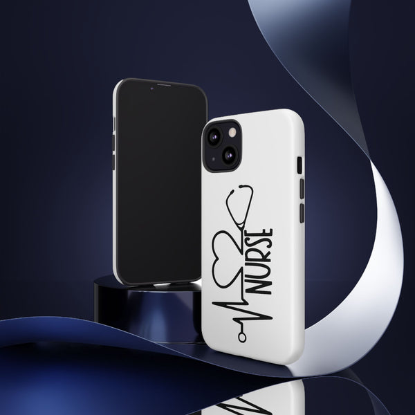 Nurse Heartbeat Phone Case Tough Case Samsung S25 iPhone 13, 17, Google 9 + More