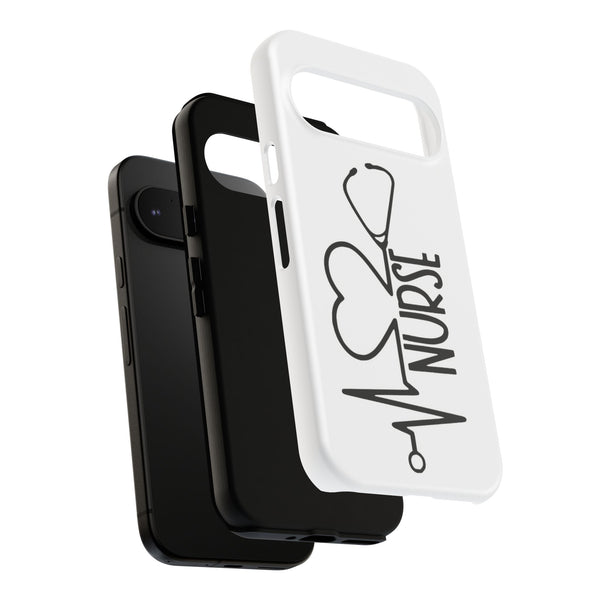 Nurse Heartbeat Phone Case Tough Case Samsung S25 iPhone 13, 17, Google 9 + More