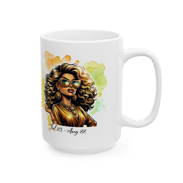 Leo Zodiac Mug – Astrology Gift, Funny Leo Coffee Cup, Birthday Horoscope Gift