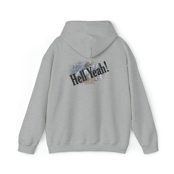 Gifts for Cowgirls Gimme a Hell Yeah Unisex Heavy Blend™ Hooded Sweatshirt