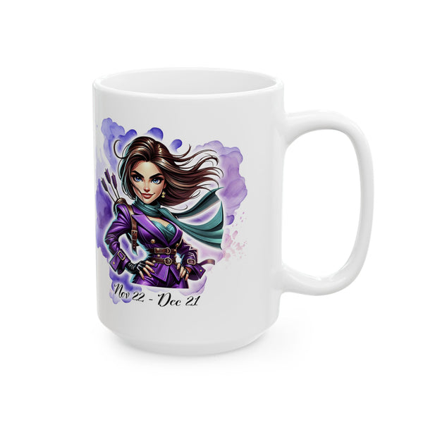 Sagittarius Zodiac Mug – Funny Astrology Coffee Cup, Sagittarius Gift Birthday