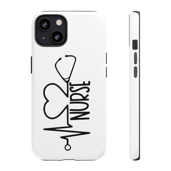 Nurse Heartbeat Phone Case Tough Case Samsung S25 iPhone 13, 17, Google 9 + More