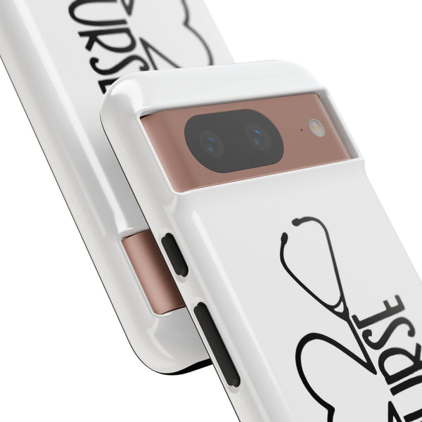 Nurse Heartbeat Phone Case Tough Case Samsung S25 iPhone 13, 17, Google 9 + More